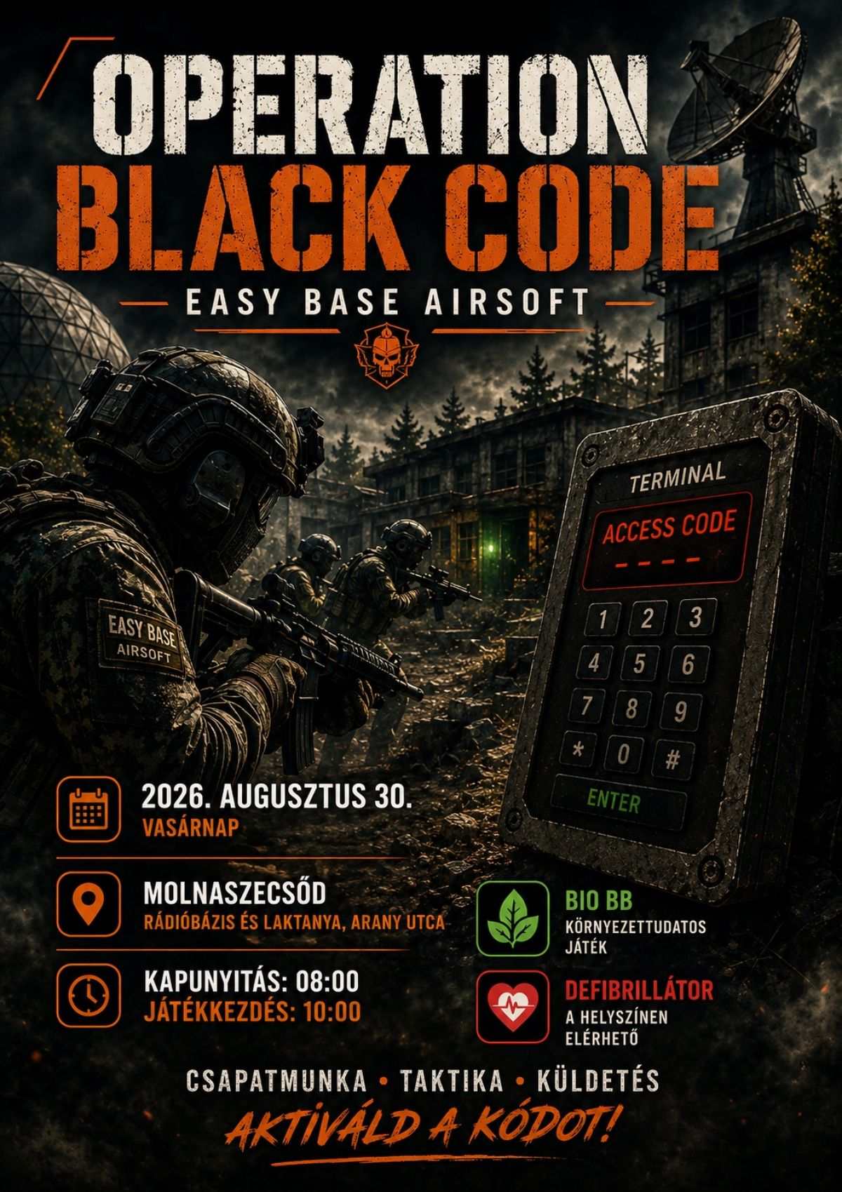 OPERATION BLACK CODE - squad vs squad