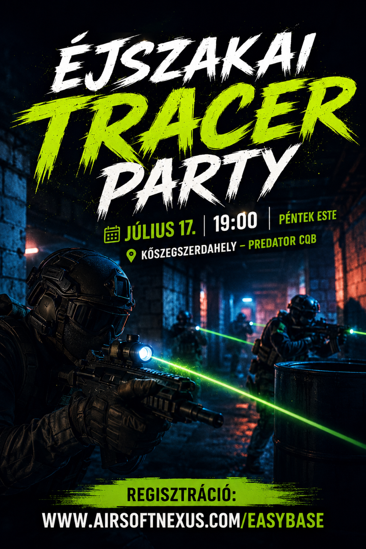 CQB TRACER PARTY
