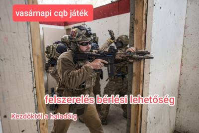 Vasárnapi CQB TELT HÁZ 